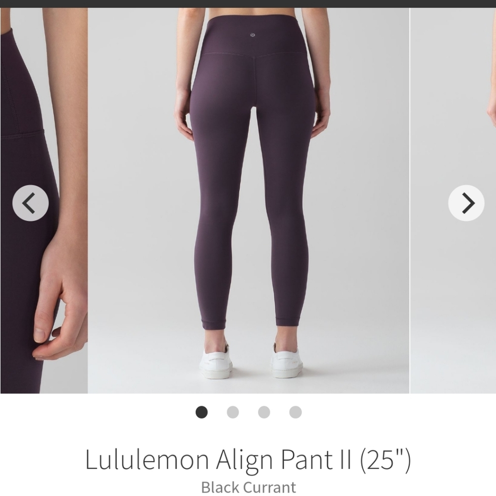 Lululemon Align Pant II sz 4